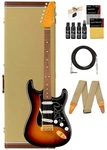 Fender Stevie Ray Vaughan Stratocaster 3-COLOR Sunburst W/ Case. Fixed Price $2299.99.