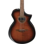 Ibanez AEWC400 Grand Concert A/e, Flame Maple Top, Amber Sunburst High Gloss. Fixed Price $699.99.