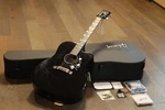 Minty! 2022 Gibson Custom Shop Dave Mustaine Songwriter Guitar Black + Coa Ohsc. Fixed Price $2995.00.