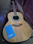 Ovation Guitar Autistic Electric Ultra Series 1517, With Original Manuel. Fixed Price $550.00.