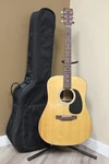Aria Dreadnought AD-28N Acoustic Guitar W/soft Case. Fixed Price $181.24.