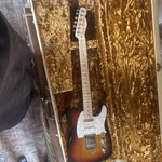 Fender Telecaster Sunburst Solid Body Electric Guitar Maple Neck W/ Case. Fixed Price $2000.00.