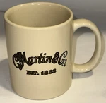 Vintage Martin & Est 1833 Guitar Coffee Cream. Fixed Price $24.95.