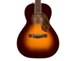 Used Fender PS-220E Parlor Acoustic Guitar W/ Case 3-TONE Vintage Sunburst. Fixed Price $559.99.