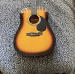 Rogue RA-090 Dreadnought Acoustic Guitar Sunburst. Fixed Price $92.00.