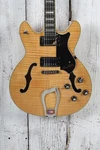 Hagstrom Viking Deluxe Semi-hollow Body Electric Guitar With Hardshell Case. Fixed Price $567.65.