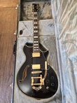2003 Esp Xtone PC-2V Semi-hollow Body Guitar W/ Bigsby Tremolo New Case. Fixed Price $899.95.