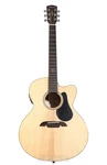 Alvarez AJ80CE Artist Series Jumbo Acoustic-electric Guitar Natural. Fixed Price $699.99.