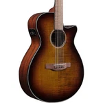 Ibanez AEG70 Flamed Maple Top Grand Concert A/e Guitar Tiger Burst 1978814544 Rf. Fixed Price $399.99.