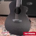 Klos Full Carbon Grand Cutaway Acoustic Guitar - Fiber With Gig Bag. Fixed Price $2639.00.