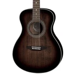 Luna Art Vintage Folk L/h A/g, Solid Spruce Top, Distressed Brownburst. Fixed Price $399.00.