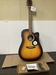 Fender FA-25 Dreadnought Acoustic Guitar, Beginner Sunburst. Fixed Price $149.99.