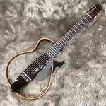 Yamaha Silent Acoustic Guitar Nylon Strings Translucent Black SLG200N. Fixed Price $609.30.