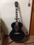 Acoustic Guitar Gibson 1952 J-185 Black Usa 20214014 Mod Collection. Fixed Price $5816.00.