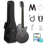 Nova Go SP1 Carbon Fiber Travel Guitar - 35" Acoustic Electric With Smart Aco.... Fixed Price $441.90.