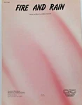 Fire And Rain By James Taylor 1970 Blackwood Music Piano/vocal/guitar Key Of. Fixed Price $8.95.