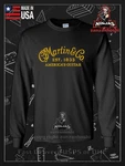 Martin & Co Guitars America's Men's Long Sleeve T-shirt American Size. Fixed Price $26.59.