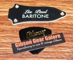 Epiphone Les Paul Truss Rod Cover Baritone Relic Guitar Parts Custom '04 Project. Fixed Price $34.99.