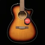 Fender CC-140SCE Concert, Walnut Fingerboard, Sunburst, Hardshell Case. Fixed Price $449.99.