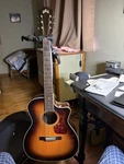 Guild OM-260CE Deluxe Antique Burst Gloss. Fixed Price $700.00.