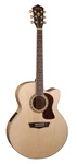 Washburn J40SCE Heritage Series Jumbo Acoustic Electric Guitar. Fixed Price $699.00.