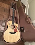 Taylor 214CE-G Acoustic Guitar With Padded Case Autographed By Trace Adkins. Fixed Price $1100.00.