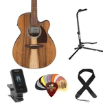 Ibanez PC50WSCE Acoustic-electric Guitar Essentials Bundle Open-pore Natural. Fixed Price $239.00.