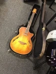Crafter Sa-tvms Hybrid Thin Body Acoustic-electric Guitar 2006 Tiger Maple/ Case. Fixed Price $1350.00.