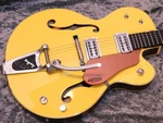 Gretsch G6118T-120 Anniversary Used 2005 Ebony Fb Yellow Over Copper W/hard Case. Fixed Price $2355.99.