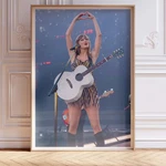 Taylor Swift Concert Heart Hands Wooden Framed Poster 12X18. Fixed Price $88.99.