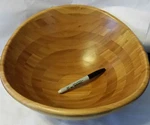 Natural Core Bamboo Madison Bowl. Fixed Price $59.00.