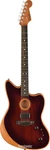 Fender American Acoustasonic Jazzmaster Acoustic-electric Guitar Bourbon Burst. Fixed Price $2099.99.