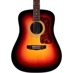 Guild D50 Standard Dreadnought Acoustic Guitar Antique Burst. Fixed Price $2999.99.