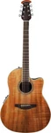 Ovation 6 String Acoustic-electric Guitar, Right Handed, Figured Koa, CS24P-FKOA. Fixed Price $595.00.