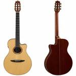 Yamaha NTX3 Thinline Nylon Acoustic Electric Guitar - Natural. Fixed Price $1229.99.