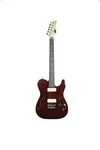 Electric Guitar Semi Hollow Body Solid Top ITF-450 Trans Red Iyv. Fixed Price $299.99.