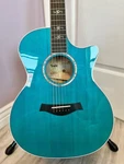 Taylor 614CE Limited Edition Acoustic, Rare, Aquamarine - Mint Condition. Fixed Price $3000.00.