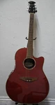 Ovation Celebrity Acoustic Electric Shallow Body Guitar Model # GC057 Burgundy. Fixed Price $375.00.