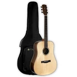 41'' Acoustic All Solid Guitar Spruce Top Ovangkol Back And Sides. Fixed Price $379.99.