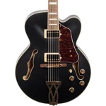 Ibanez AF75G Artcore Hollowbody Electric Guitar, Walnut Fingerboard, Black Flat. Fixed Price $549.99.