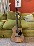 Oscar Schmidt Spalted Maple Acoustic-electric Cutaway Dreadnought OG2CESM-A. Fixed Price $330.00.