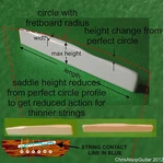 Martin Style Bone Guitar Saddle, You Give Specification. PS015. Fixed Price $33.73.