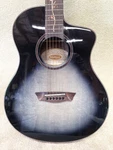 Washburn BTS9VCEH-D Acoustic-electric Guitar Gloss Charcoal Burst Mfg 01-2024. Fixed Price $325.00.