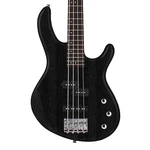Cort Action Pj 4-STRING Bass Guitar Open Pore Black. Fixed Price $249.99.