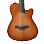 Godin A12 Ultra Deluxe 12-STRING Acoustic-electric Guitar Lightburst W/bag. Fixed Price $2399.00.