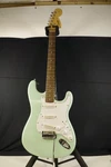Squier Affinity Strat, 6-STRING Electric Guitar W/ Gig Bag Surf GREEN-(SE26CB). Fixed Price $179.99.