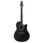 Ovation Applause AB24-5S Heritage Cutaway Acoustic-electric Guitar, Black Satin. Fixed Price $378.00.