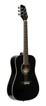 Stagg 3/4 Dreadnought Acoustic Guitar-black. Fixed Price $241.51.