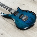 Ernie Ball Music Man John Petrucci Majesty 6 Guitar, Ebony Fretboard, Blue Silk. Fixed Price $4049.00.
