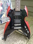 Silvertone PS-AP1 Paul Stanley Apocalypse Signature Electric Guitar With Box. Fixed Price $350.00.